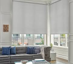 custom roller shades or traditional