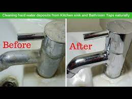 How To Clean Bathroom And Kitcken Taps