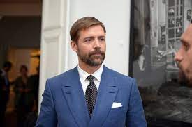 Today @ 2.30pm designer, patrick grant on provenance, making skills + the highlands @paddygrant, #fashion #designer + judge on @sewingbee, shares his passion for regional making + his relationship. Patrick Grant 10 Things You Might Not Know Ldnfashion