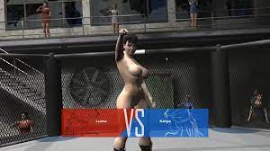 Nude fighting game