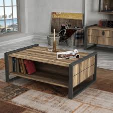 Luxury Large Wood Coffee Table With