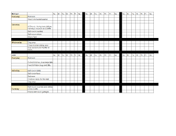 Chore Chart Template Example Templates At