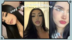 copy paste latina makeup tutorial