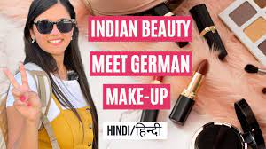 indian beauty meets german cosmetics