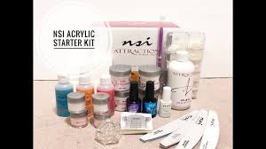 acrylic nail kit for beginners nsi