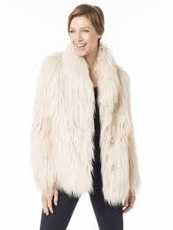 Coats Co Shaggy Faux Fur Jacket By Nuage