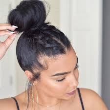 The hairstyle is great for those with neck length locs and longer. Best Braided Bun Hairstyles Ideas To Try December 2020