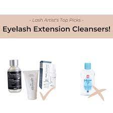 Now it's time to start cleaning your eyelash extensions. Lash Cleansers Lash Baths Which Ones Work Her Lash Community