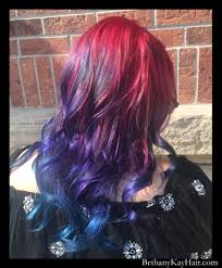 Hair color blue hair techniques red hair color hair hair styles blue purple hair hair color purple ombre balayage hair color. Fun And Funky Fashion Hair Color By Bethany In Parker Colorado
