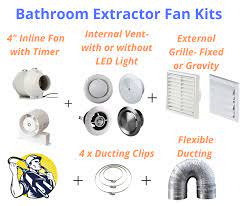 an inline bathroom extractor fan