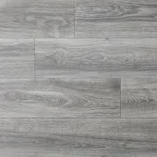 It is water resistant and will give your home a modern and elegant look! Gray Laminate Wood Flooring Laminate Flooring The Home Depot