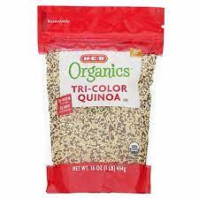 h e b organics tri color quinoa