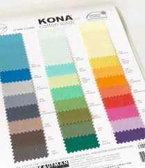Kona Color Card New 2019 Kona 25 Colors Kona Swatches