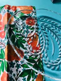 How To Decoupage Glass Snack Plates
