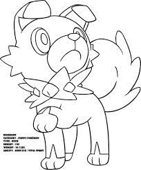 Rockruff has an excellent sense of smell, and once it has smelled an odor, it doesn't forget it! 24 Exclusive Image Of Pokemon Sun And Moon Coloring Pages Davemelillo Com Moon Coloring Pages Pokemon Coloring Sheets Pokemon Coloring Pages