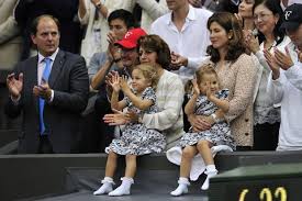 The same year mirka gave birth to twin girls. Roger Federer S Twins Cheer For Their Daddy Dearest Tennis News