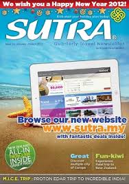(entrance fees, transportation fees, activity fees, etc. Newsletter 2012 Sri Sutra Travel