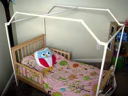 pvc framed canopy bed gluesticks blog