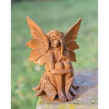 Winged Angel Garden Sculpture
