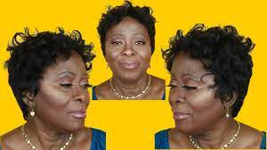 makeup on older black women