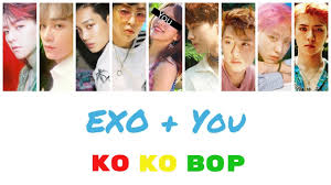 Suho, xiumin, lay, baekhyun, chen, chanyeol, d.o. Exo You 9 Members Ko Ko Bop Color Coded Lyrics Rom Youtube