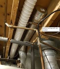 Cold Air Return Duct In Furnace Room