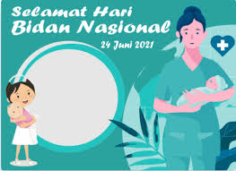 Buka file foto menggunakan aplikasi picsart. Twibbon Hari Bidan Indonesia 2021 Radea