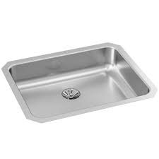 elkay ertone eluhad211555pd single bowl undermount stainless steel ada sink
