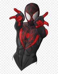 And miles doesn't even know the half of it yet. Miles Morales Png Spider Man Miles Morales Drawing Transparent Png Vhv