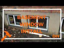 How To Install Basement Windows In A