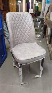white leather dining chair for home