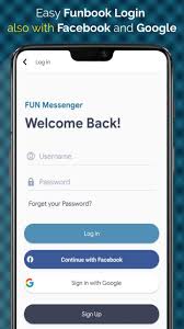 You can add your own messenger app as you like. Funbook Messenger Free Audio And Video Calls For Android Apk Download