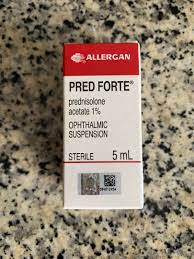 allergan pred forte eye drop