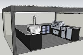 design an outdoor kitchen