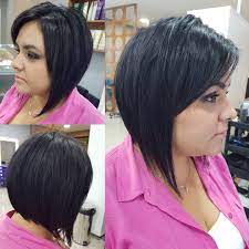 front layers and side swept bangs