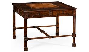 chippendale gothic games table large