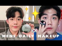 daily korean mens makeup tutorial not