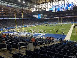 Ford Field Section 119 Detroit Lions Rateyourseats Com