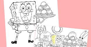 Get a wide variety of coloring sheets so that they have a choice of what they will color, including spiderman, princess, halloween, thanksgiving, and printable spongebob coloring sheets, among others. Celebrate Thanksgiving With Spongebob Coloring Page Placemats Nickelodeon Parents