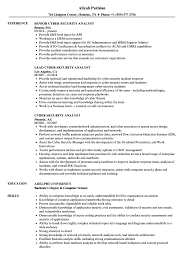 It Security Analyst Resume Samples Qwikresume Good Resume Examples