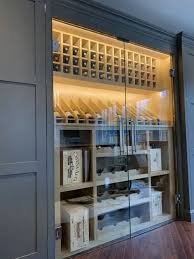 Bespoke Wine Cellar Room Glass Doors