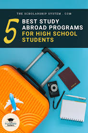 5 best study abroad programs for high