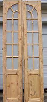 Antique Wood Doorscurved Glass