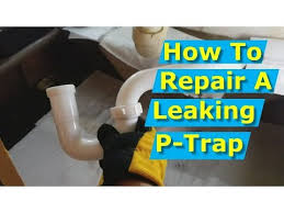Leaking P Trap Pipe Under Bathroom Sink