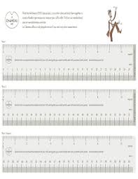 Fillable Online Le Chameau Size Guide Ruler Fax Email Print