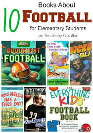 books about football for elementary
