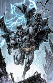 dc comics batman in rain fred e