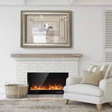 Gymax 40 In Electric Fireplace