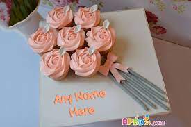 fl cupcake bouquet cake with name edit