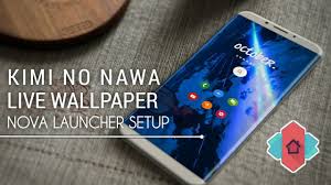 nova launcher live wallpaper quantum